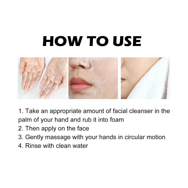 Vitamin C Cleanser Deeply Cleans, Tightens Pores, Moisturizes And Brightens Skin