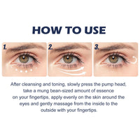 EELHOE Eye Repair Essence Moisturizes, Hydrates And Lightened Eye Lines, Strengthens, Lifts And Smooths Fine Lines