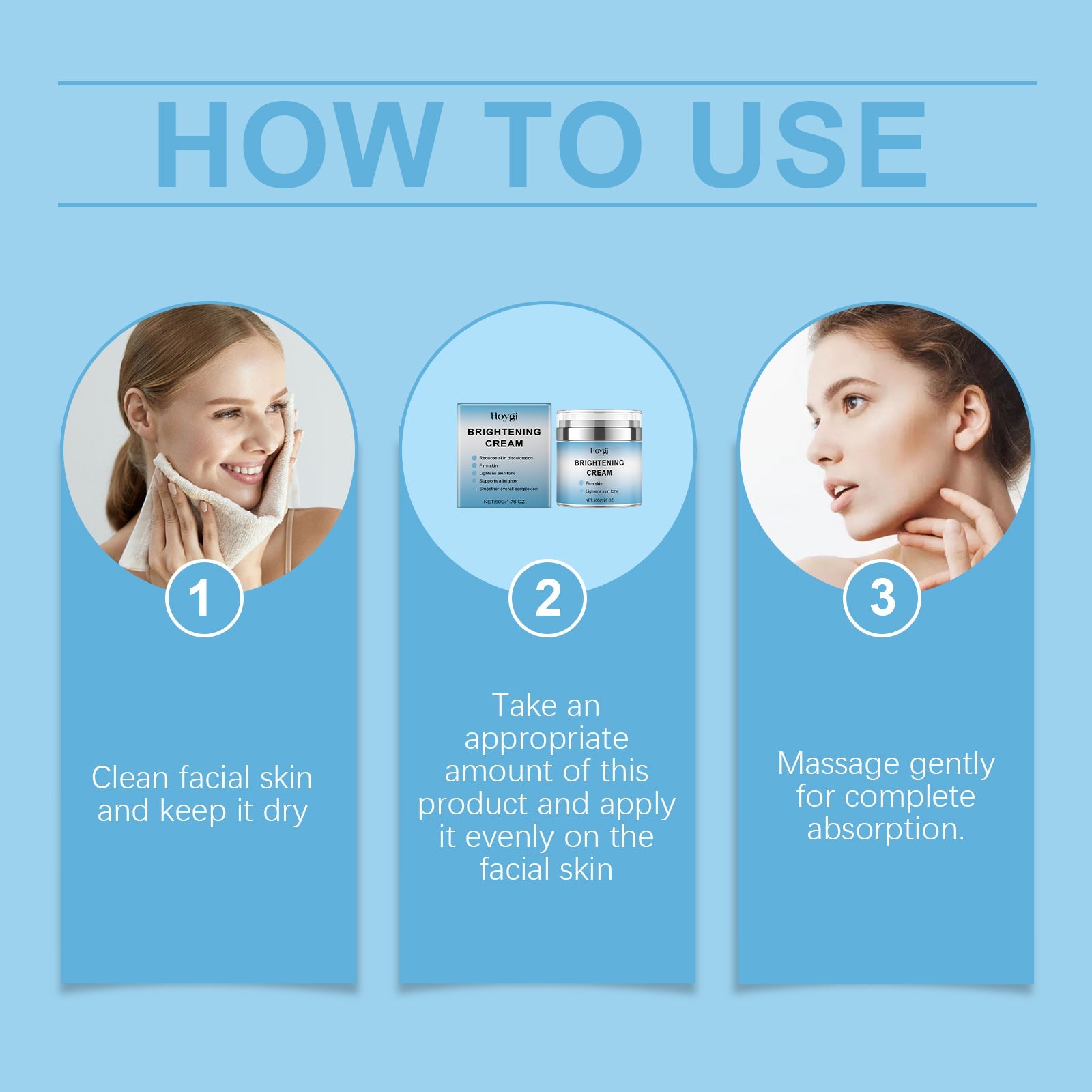 Moisturizing Cream Gentle Soothing Moisturizing Moisturizing Face Brightening Moisturizing Care Cream