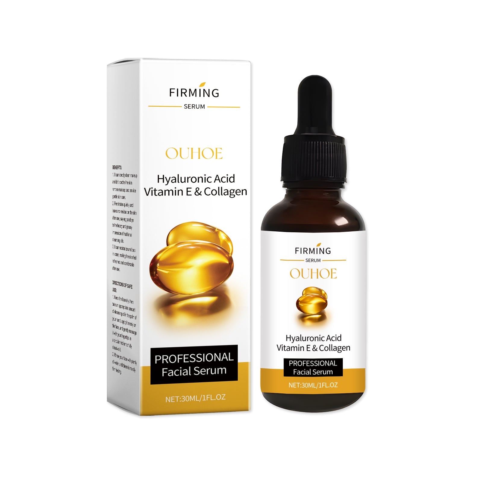 Collagen Anti-Wrinkle Essence Reduces Facial Fine Lines, Nourishes, Brightens And Moisturizes Delicate Skin