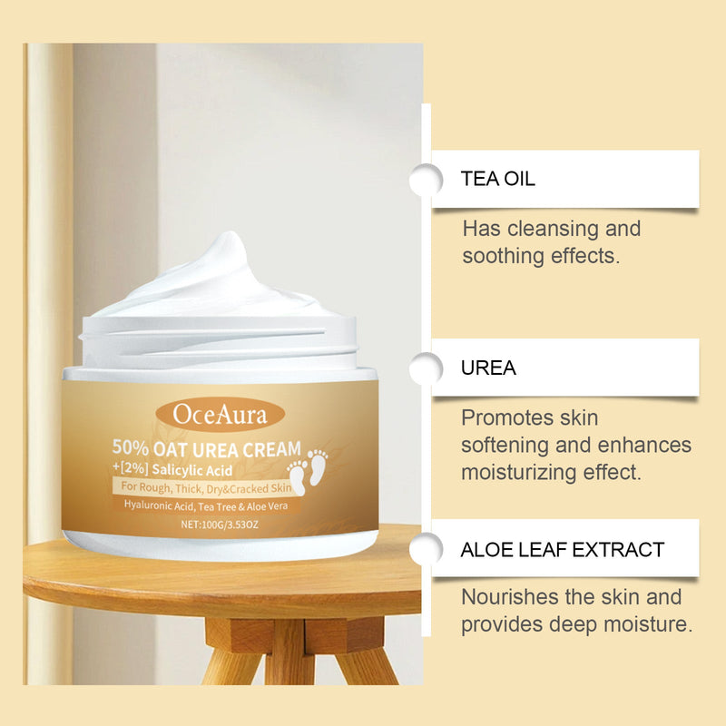 Oat Moisturizing Urea Cream Moisturizes Skin Deep Maintenance Pamper Skin Skin Care Cream