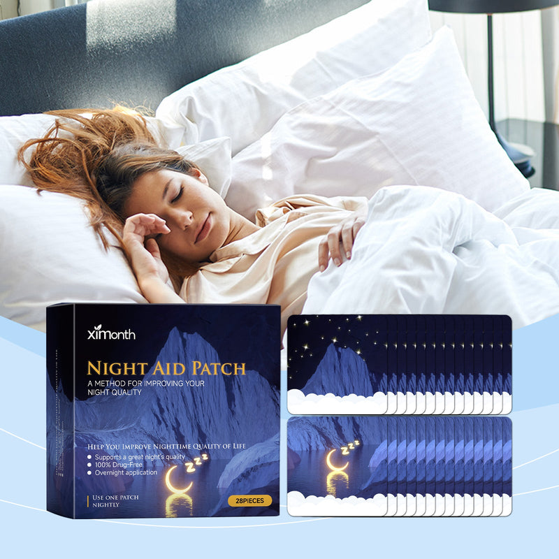 Ximonth Sleep Patch With Herbal And Refreshing Fragrance Soothes Body Fatigue And Eases Sleep Pamper Sleep Patch