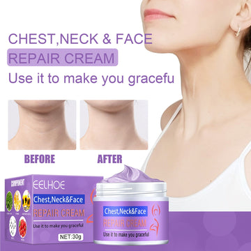 EELHOE Fade Neck Lines Lift Tighten Beautiful Neck Cream Firm And Brighten Skin Moisturizing Shape Swan Neck Skin Care Products