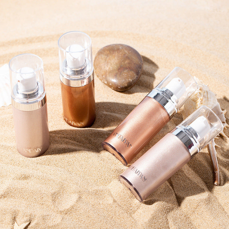 HANDAIYAN Body Highlighter Body Brightening Liquid Highlighter Brightening Liquid Lotion