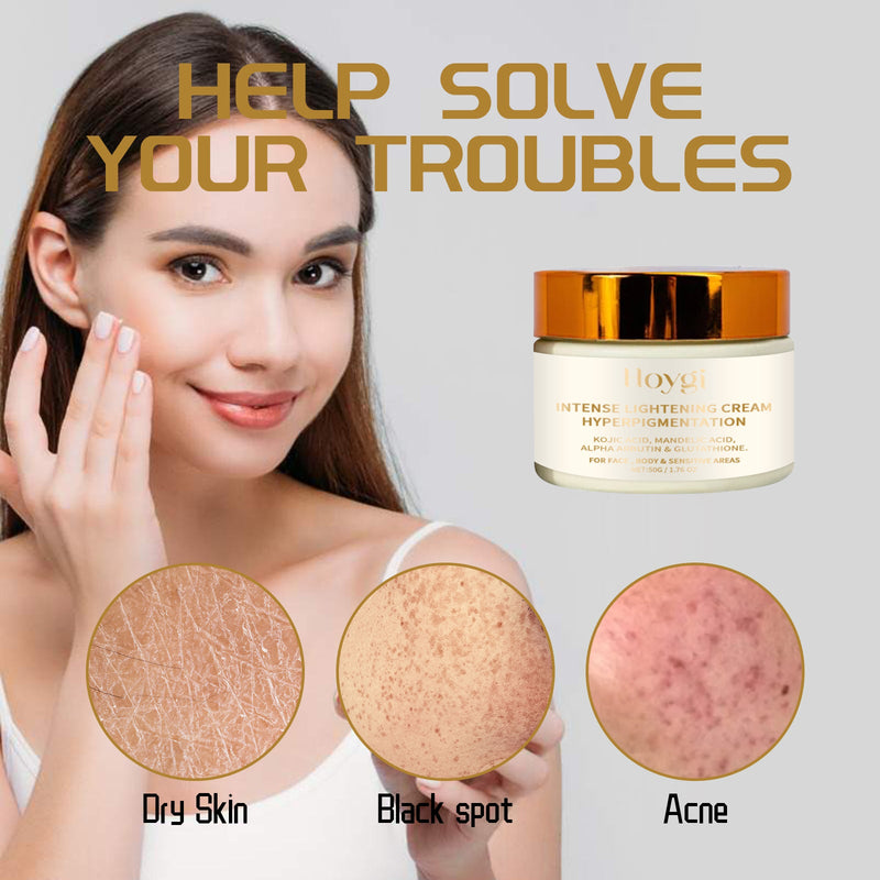 Hoygi Intense Lightening Cream - Ultra Hydrating Firming Radiance Care