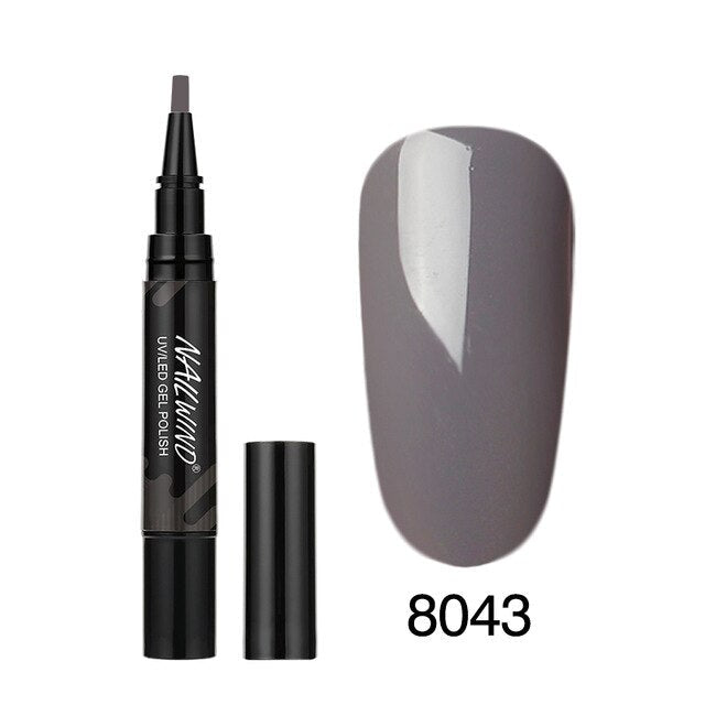 Art Manicure Venalisa 60 Colors Soak Off Enamel Convenience Clean Nail Glue Pen