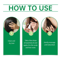 Hoegoa Rosemary Hair Care Essential Oil Nourishes, Strengthens And Moisturizes Hair