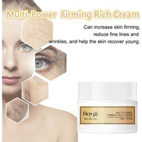 Multi-Power Firming Rich Cream, Lighten Fine Lines Eye Area Moisturizing Firming Skin Moisturizing Anti-Wrinkle Cream