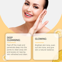 Turmeric Peel Mask Deeply Cleanses Skin, Delicate Pores, Brightens Skin, Hydrates And Moisturizes Skin