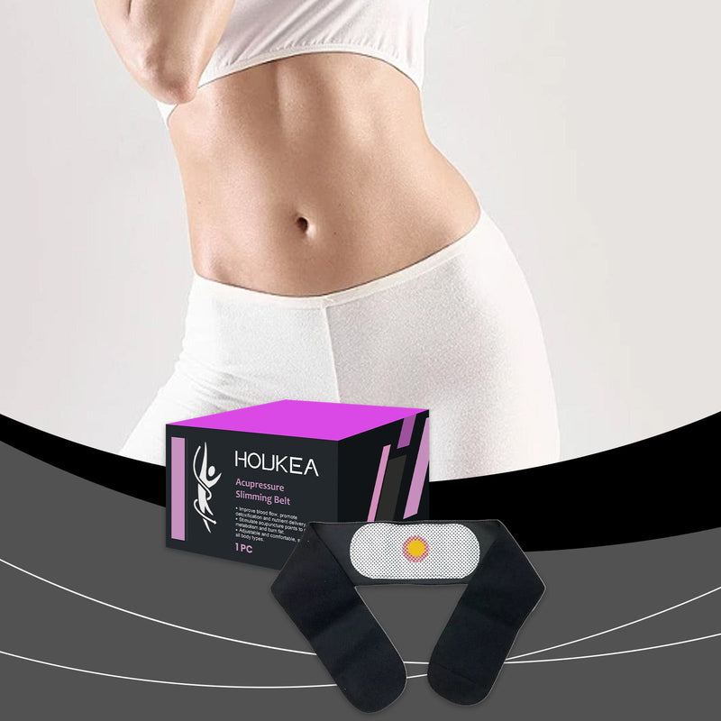 Houkea Body Massage Belt Lightweight Body Lift Comfort Warm Breathable Care Elastic Belt