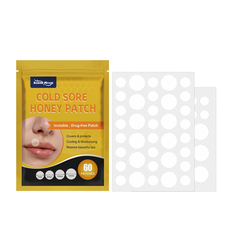 Cold Sore Honey Patch, Lip Care Relieves Constriction Of Perilip Pellet Hydrocolloid Blister Patch