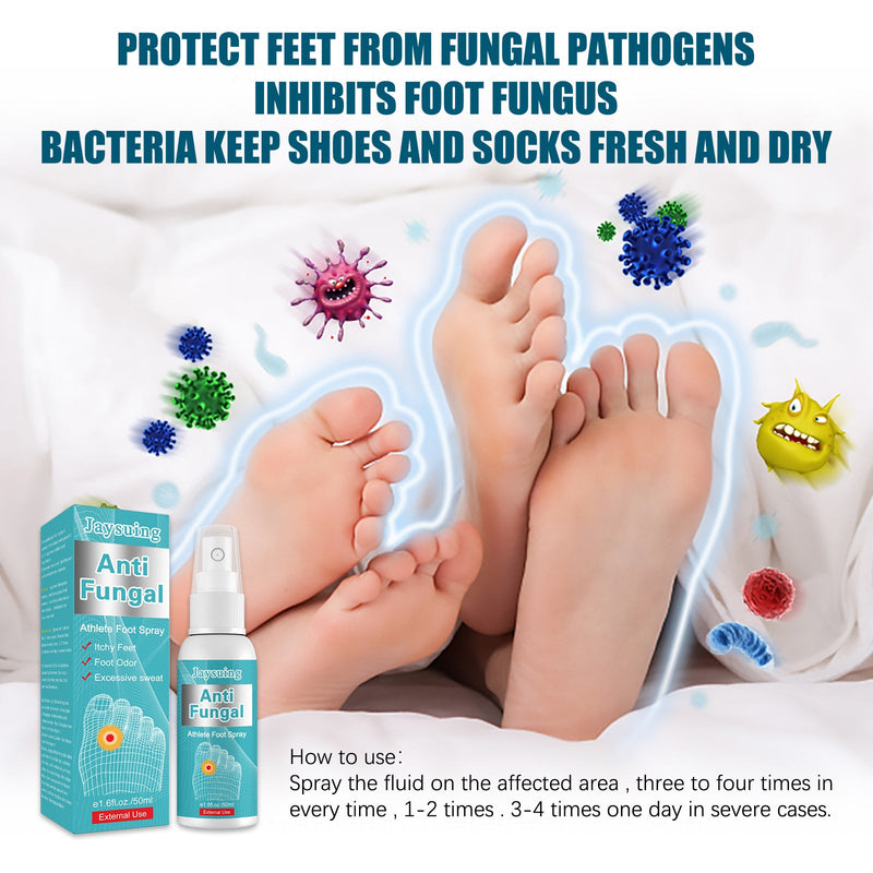 Athletes Foot Odor Removal Spray, Improve Smelly Feet, Sweaty Feet, Anti Itchy Odor Removal Spray