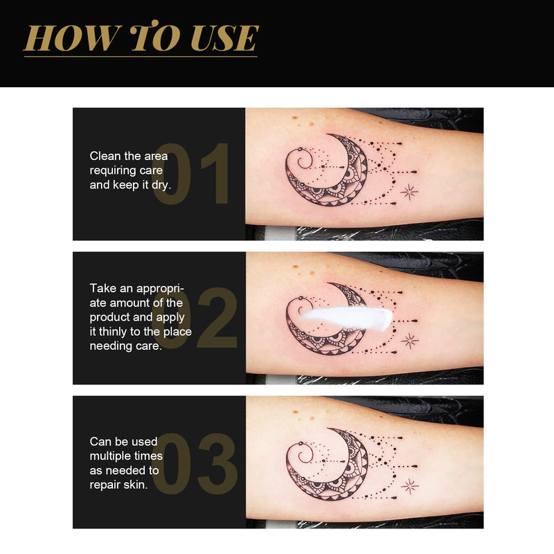 Tattoo Repair Gel, Moisturizing Avoid Scars Tattoo Mark Skin Repair Gel