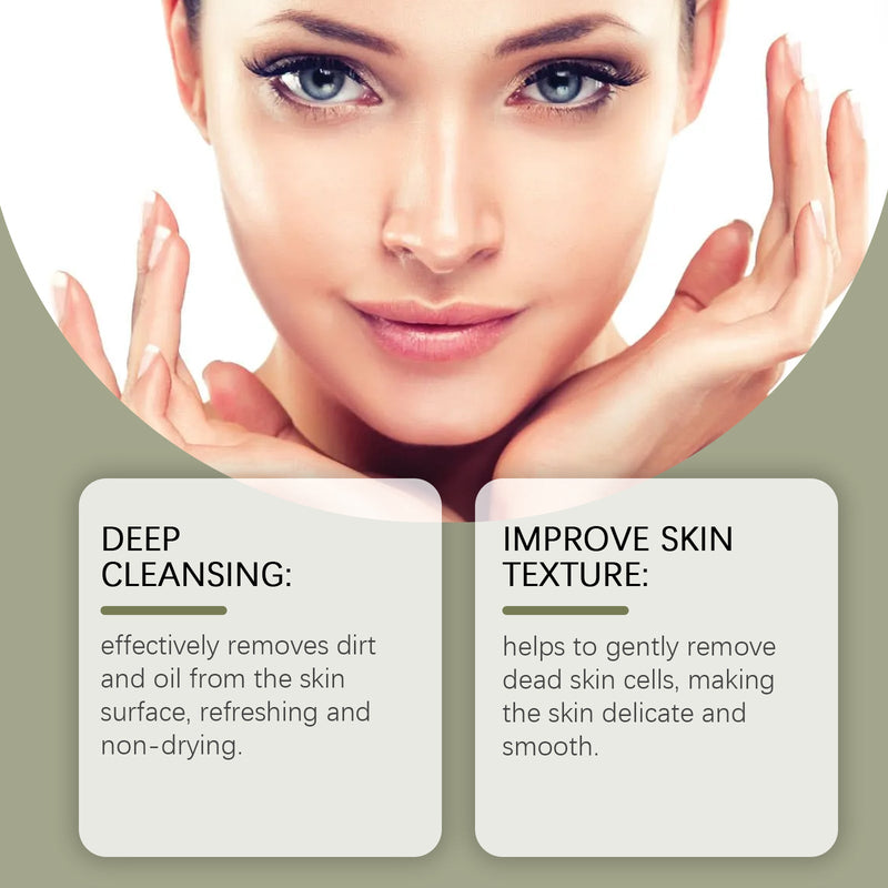 Hoygi Firming Cleaning Mud Mask Gentle Ingredients Moisturize and Moisturize Cleansing Facial Skin Exfoliating Mud Mask