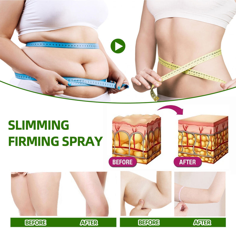 Body Slimming & Firming Spray, Slimming Body Firming Tummy And Arms Light Body And Body Massage Lotion