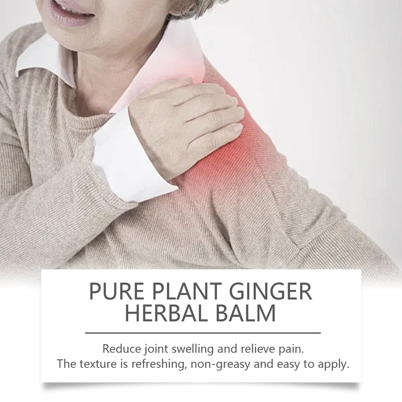 Wiyun Ginger Herbal Care Cream, Comgrass Herbal External Daily Body Massage Comfort Cream