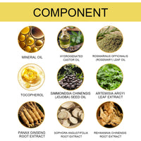 EELHOE Ginseng Nail Essential Oil Grey Nail Thickening Nail Repair Brightening Nail Removing Soft Nail Moisturizing Essence