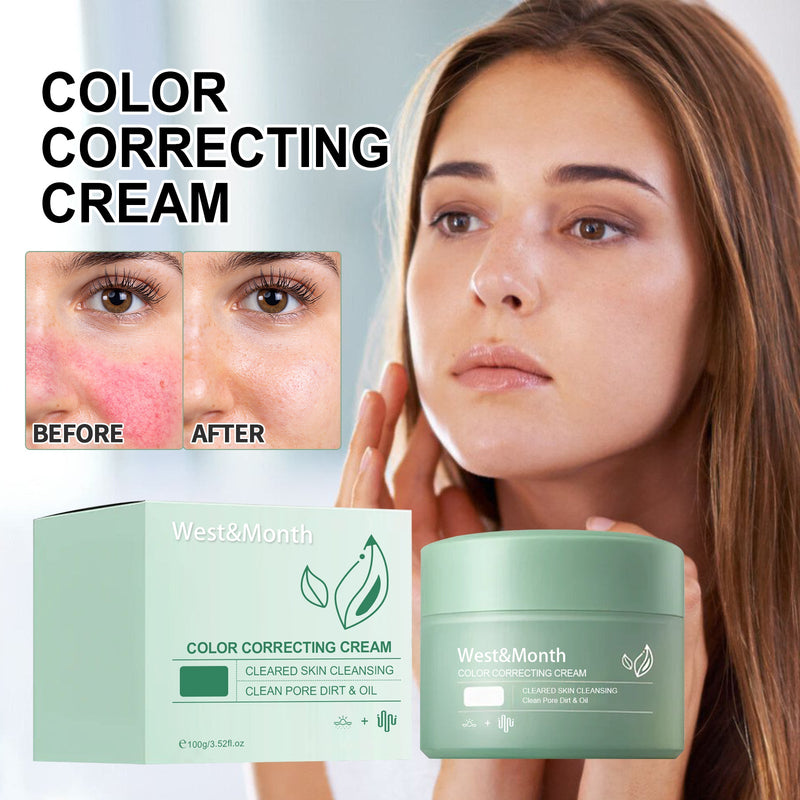 West&Month Color Correction Treatment Cream, Lighten Spots After Sun Repair Moisturizing Skin Beauty Cream