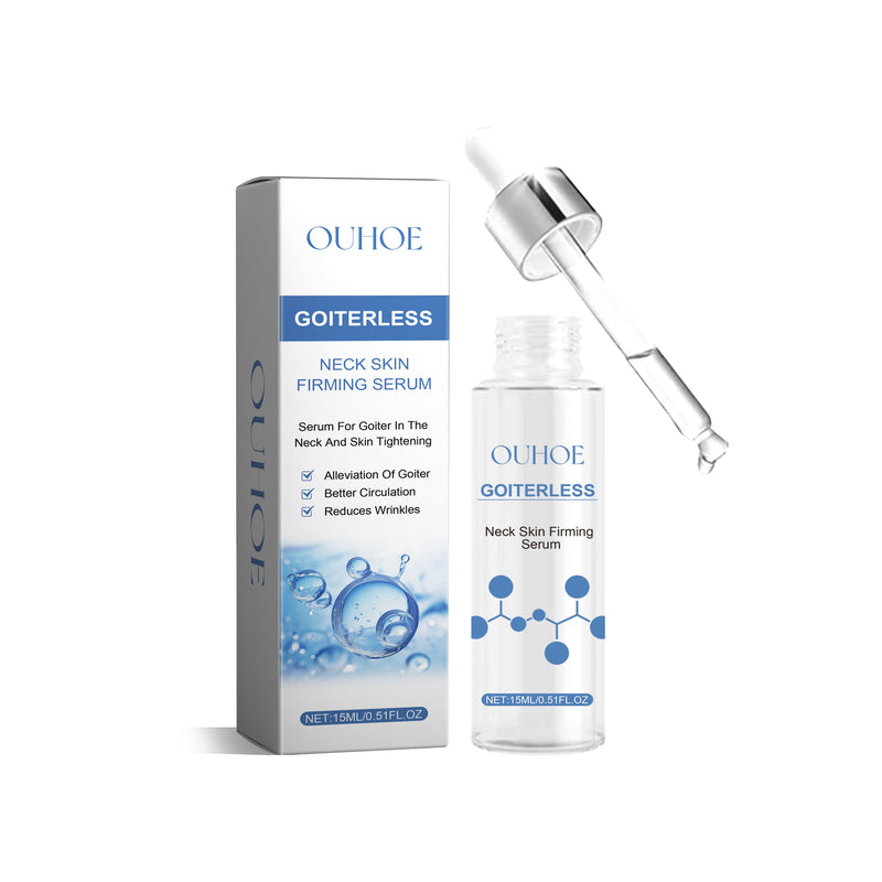 Neck Skin Firming Serum, Fade Neck Line Double Chin Firming & Brightening Swan Neck Line Essence