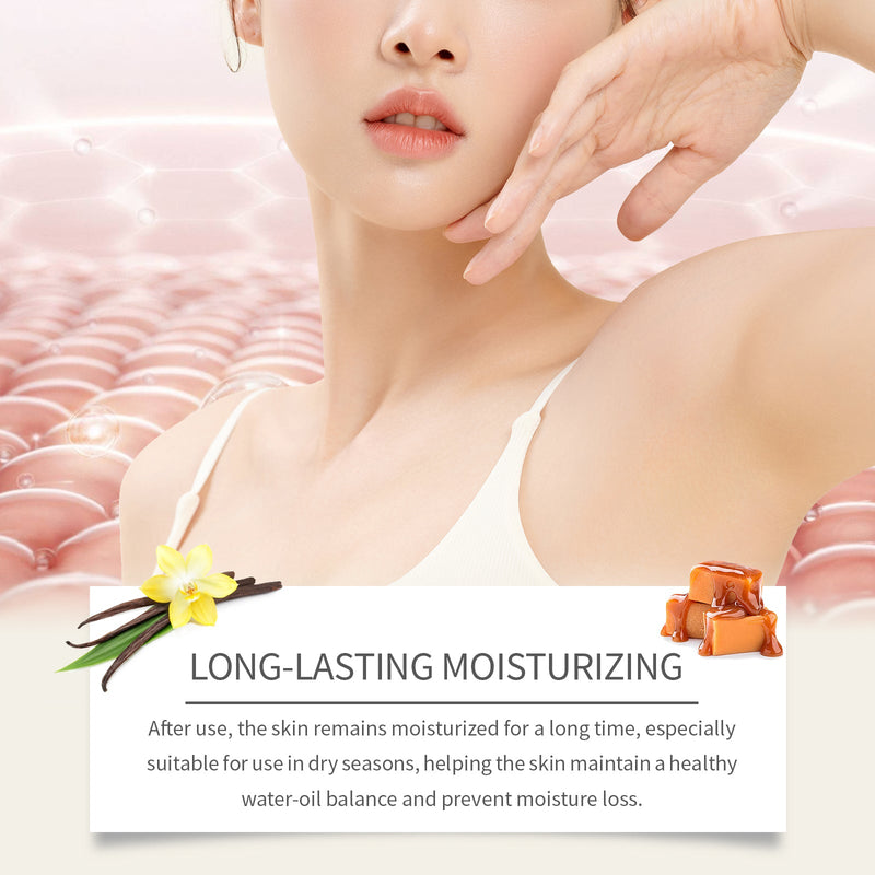 Caramel Vanilla Moisturizing Body Lotion Gently Nourishes, Hydrates, Brighens And Moisturizes Tender Skin