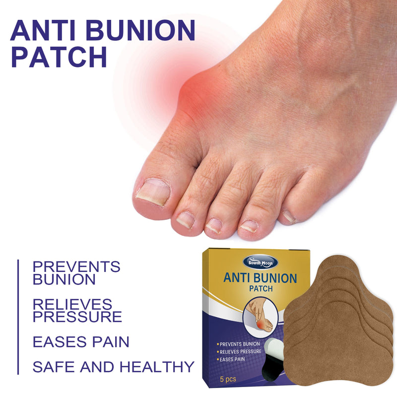 South Moon Anti Bunion Patch, Corrective Foot Patch To Relieve Swelling And Pain Of Thumb Valgus