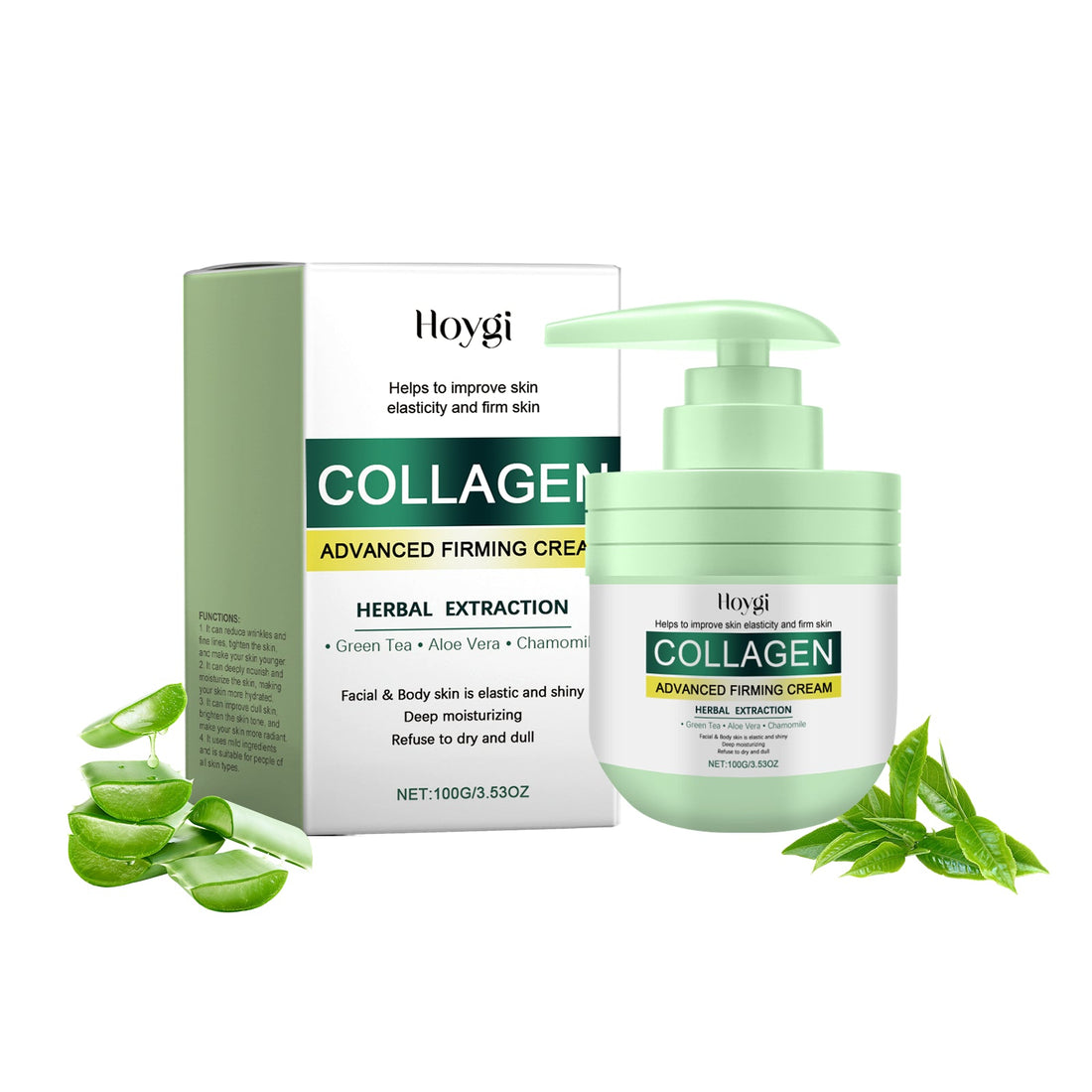 Hoygi Collagen Body Cream - Firming & Brightening Dry Skin Moisturizer