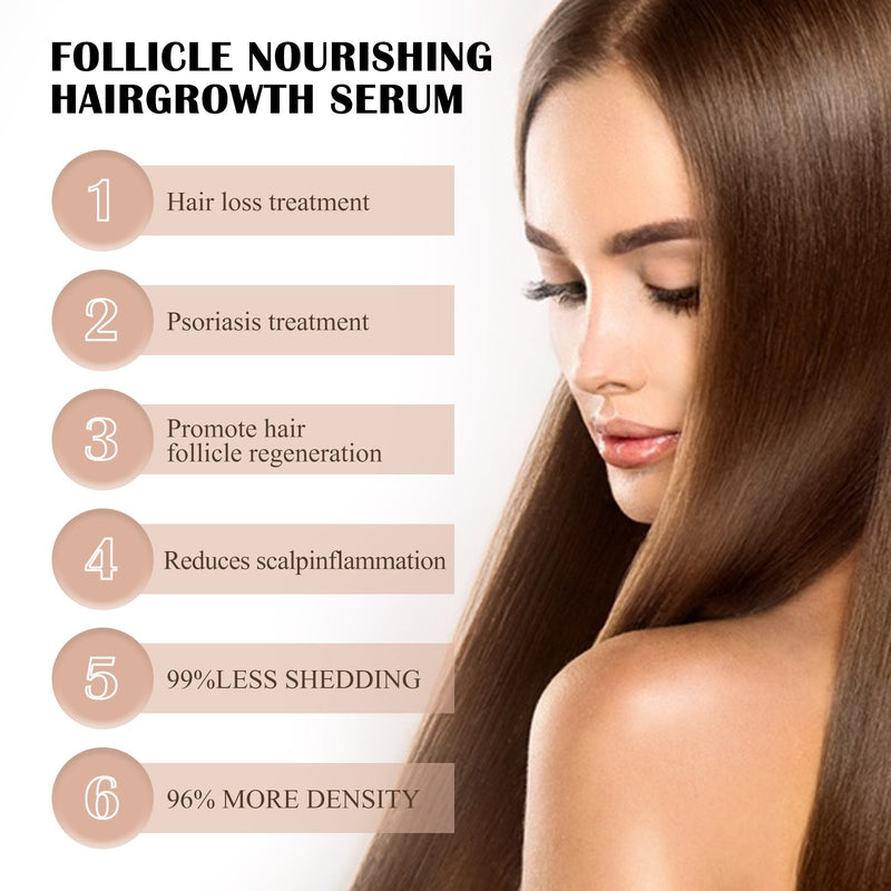 Moss Hair Nourishing Essence, Deep Cleaning Scalp, Anti-Dandruff And Itchy Refreshing Hair Care Solution