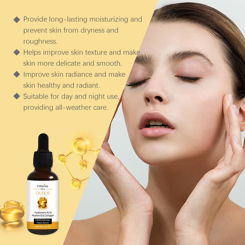 Collagen Anti-Wrinkle Essence Reduces Facial Fine Lines, Nourishes, Brightens And Moisturizes Delicate Skin
