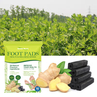 South Moon Foot Pads, Foot Massage Ginger Removing Moisture And Cold Body Health Care Foot Pad