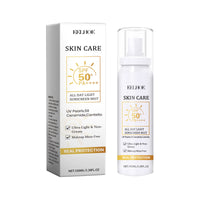 EELHOE All Day Light Sunscreen Mist, Hydrating Emulsion Isolation Skin Care Moisturizing Repair Spray