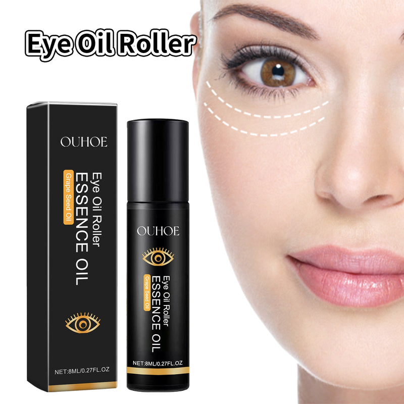 Eye Oil Roller Essence Oil, Moist Hydrating Firming Eye Week Skin Fade Out Fine Lines Dry Eye Cream