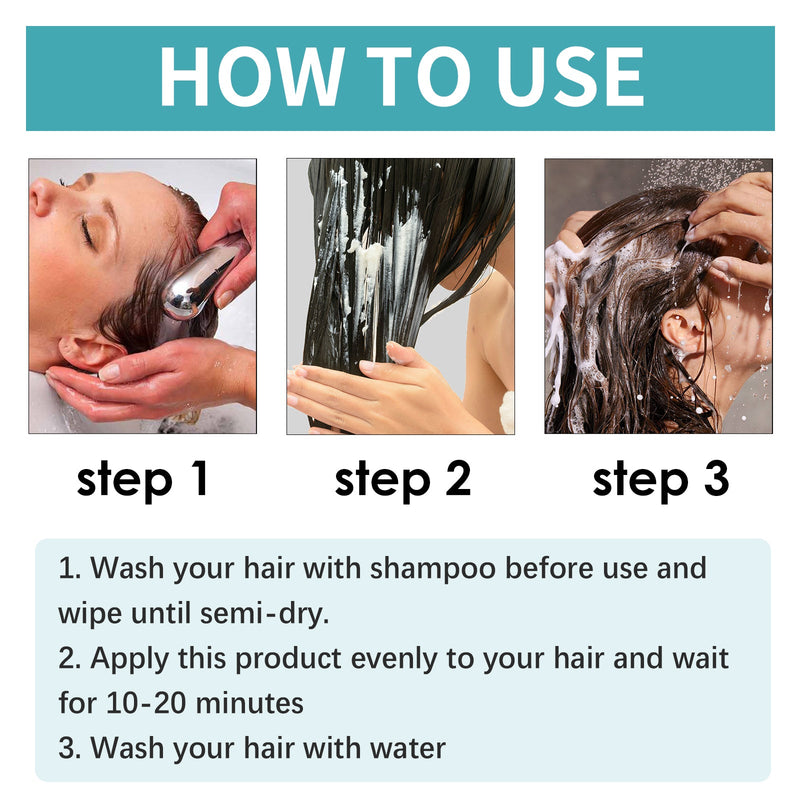 EELHOE Protein Correcting Hair Straightening Cream, Smoothing And Repairing Damaged Hair Smoothing Cream Without Straightening