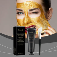 24k Gold Peel Mask Facial Treatment Moisturizing, Hydrating And Cleansing Pores With Facial Mask