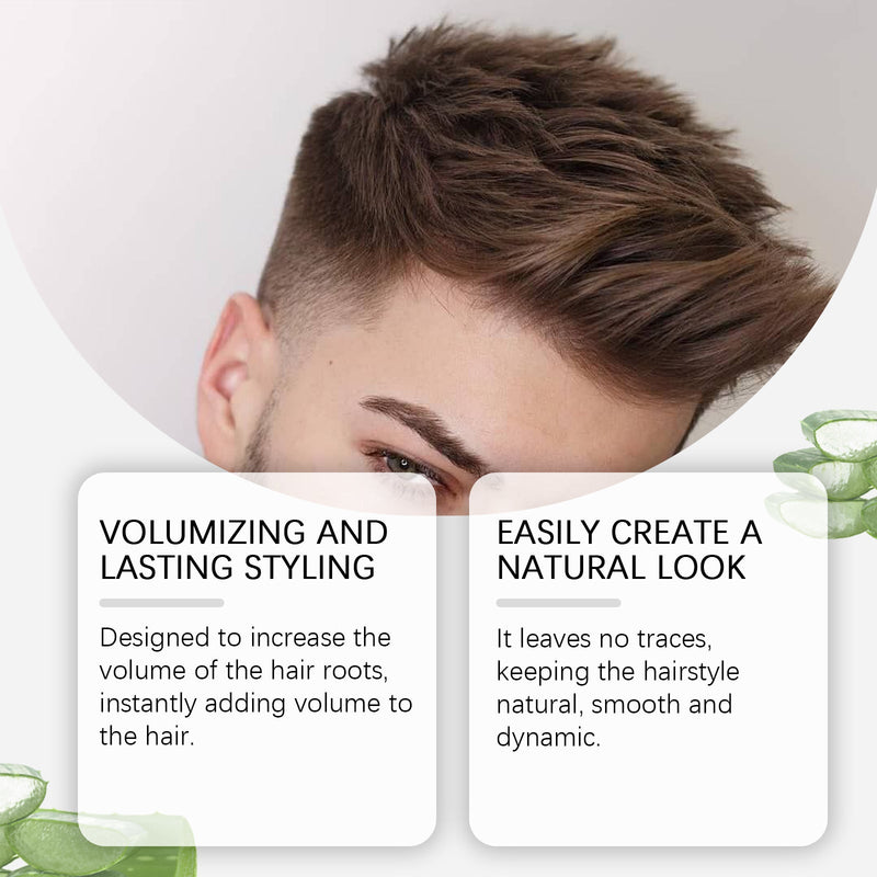 Men's Textured Hair Powder Shampoo-Free Bangs Convenient Fluffy Powder Oil Control Styling Powder