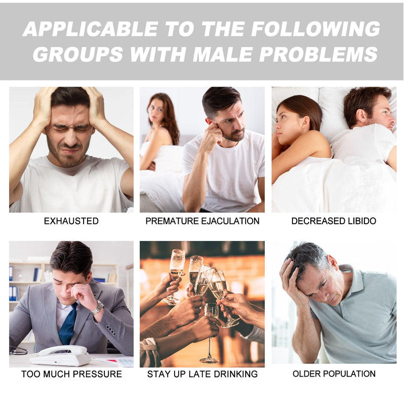 Googeer Strengthening Supplement Drops, To Alleviate Fatigue Relax Strong Vitality Enhance Male Energy