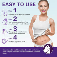 West&Month High-quality Silicone Scar Gel, Lighten Acne Mark Scar Repair Skin Smoothing Care Cream