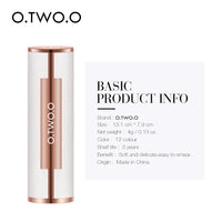 O.TWO.O Matte Lipstick Nude Brown Red Lips Makeup Velvet Silky Smooth Texture Long Lasting Waterproof Lip Stick 12 Colors