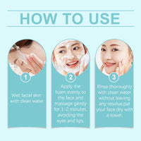 Amino Acid Cleanser Mousse Face Gently Cleanses, Hydrates And Moisturizes Facial Skin Repairing Cleanser