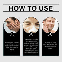 Moisturizing Facial Cleanser Gently Cleanses Face With Refreshing, Comfortable, Hydrating, Tender Skin And Dense Foam