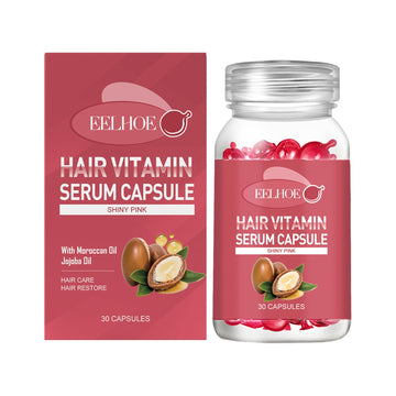 Hair Essential Oil Care Capsules Relieve Dry Hair, Frizzy Split Ends, Soft And Smooth Care Essential Oil For Hair Care