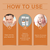 EELHOE Physical Sunscreen, Hydrating Sunblock Facial Skin Care Moisturizing And Nourishing Sunscreen