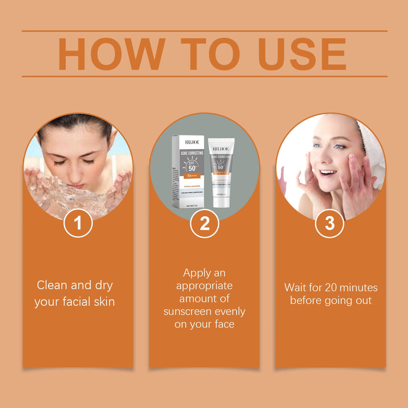 EELHOE Physical Sunscreen - Hydrating Moisturizing Nourishing Sun Care