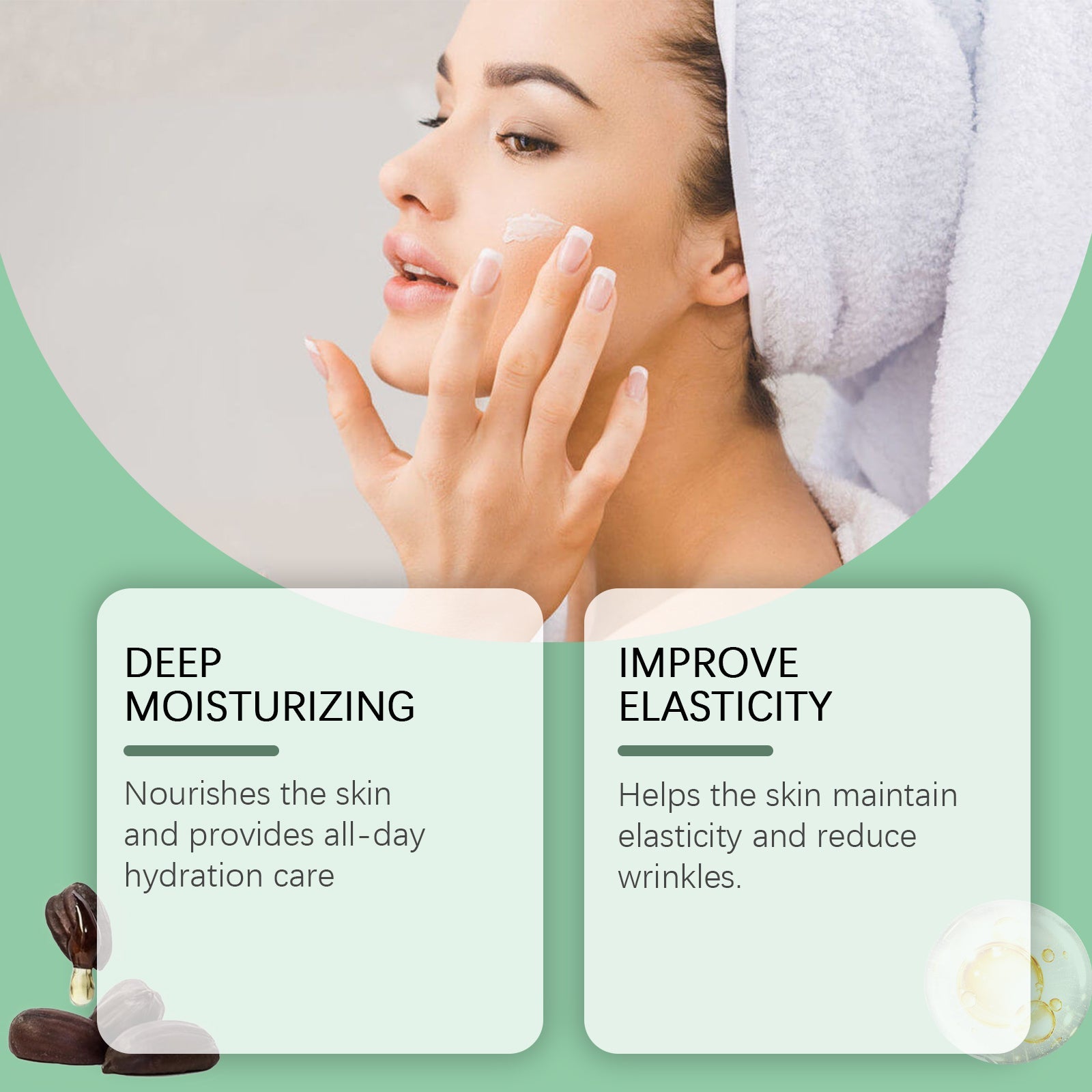 Grass Fed Tallow Skin Cream Moisturizes, Moisturizes And Relieves Dry Skin, Hydrates And Brightening Skin Cream