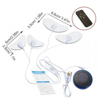 V-Shape Face Wrinkle Reduction EMS Facial Massager with Low-Frequency Pulse, Crescent-Shaped Beauty Device with Remote Control