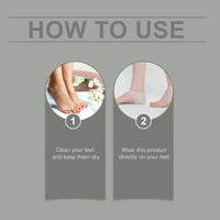 Concealed Foot Nurse, Heel Comfort Invisible Relief Discomfort Foot Pads