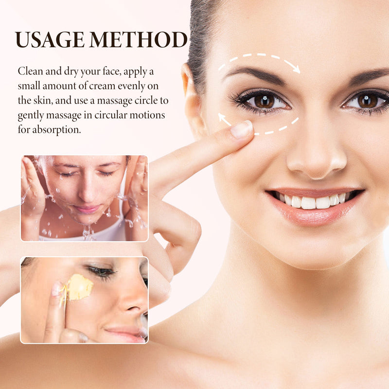 Bee-Venom Face Cream, Fade Fine Neck Lines Around The Eyes Moist Firming Skin Filling Water Anti Aging
