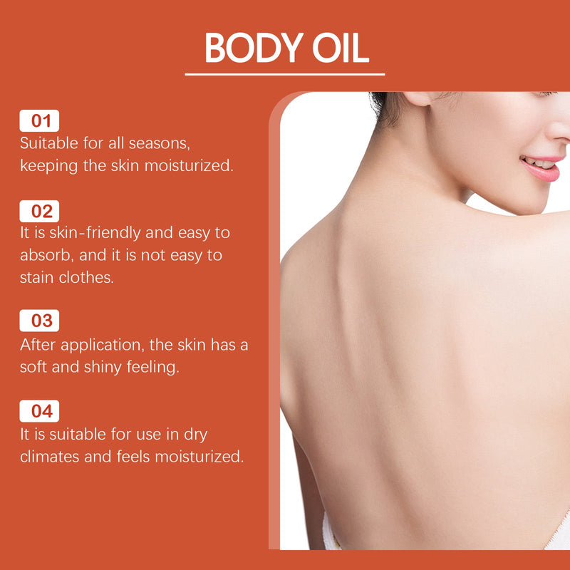 Jaysuing Body Firming Massage Oil, Moisturizes, Lusters And Softens The Skin. Daily Body Massage Care Oil