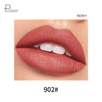 Pudaier 18 Color Mini Capsule Lip Glaze Velvet Fog Color Non-Stick Cup Smooth Matte