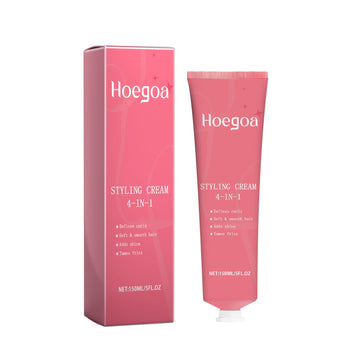 Styling Cream, Hair Styling And Maintenance Natural Soft Light Moisturizing Essence Elastin