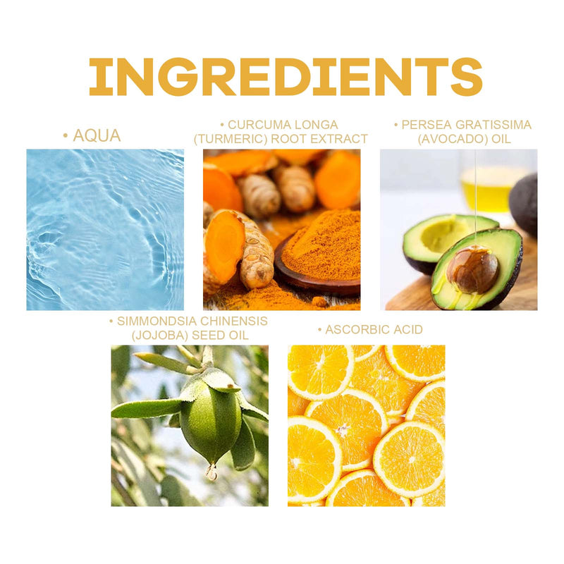 Turmeric Firming Cream Reduces Wrinkles, Firming Facial Skin And Hydrating Anti-Wrinkle Cream